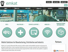 Tablet Screenshot of emkat.com